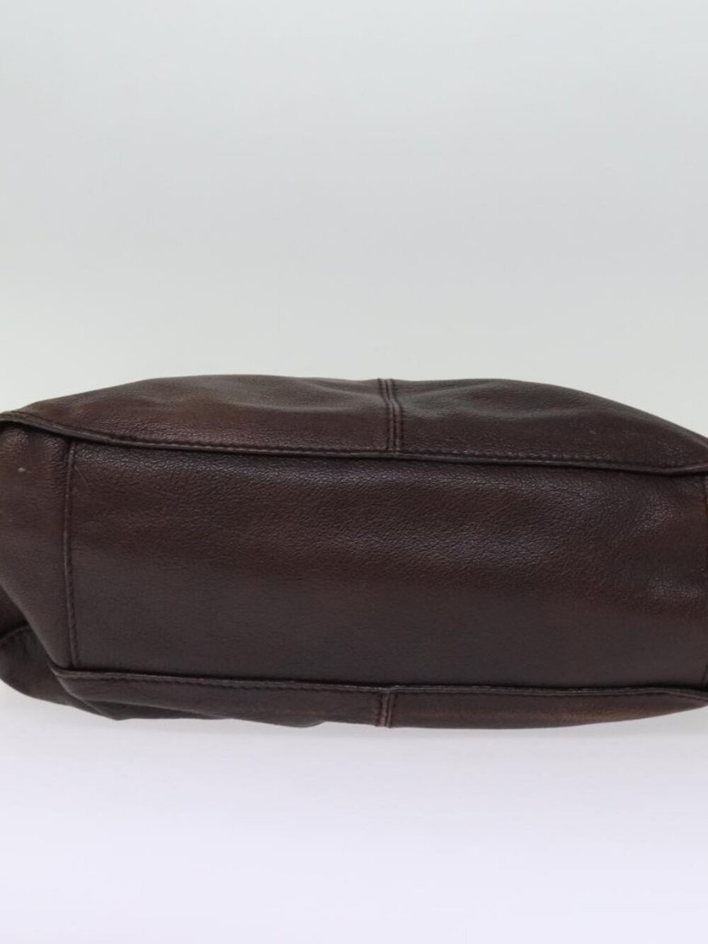 BURBERRY Shoulder Bag Leather Brown Auth bs15061 - Picture 6 of 16
